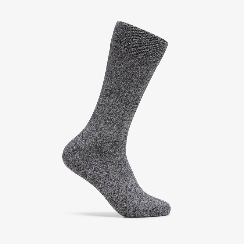Clarks Marled Crew Sock Siyah | CLKS-84182