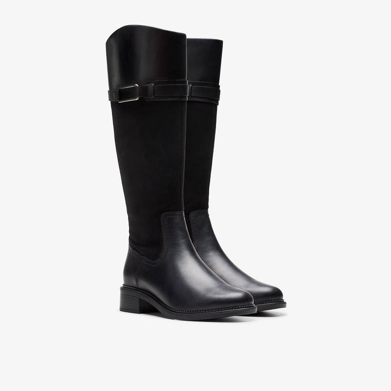Clarks Maye Carly Siyah | CLKS-85534