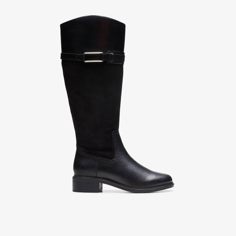 Clarks Maye Carly Siyah | CLKS-85534