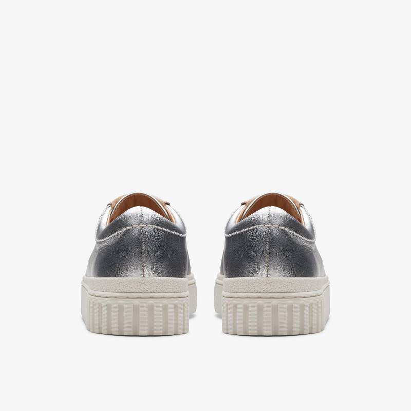 Clarks Mayhill Walk Gümüş Metal | CLKS-84697