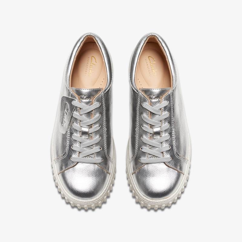Clarks Mayhill Walk Gümüş Metal | CLKS-84697