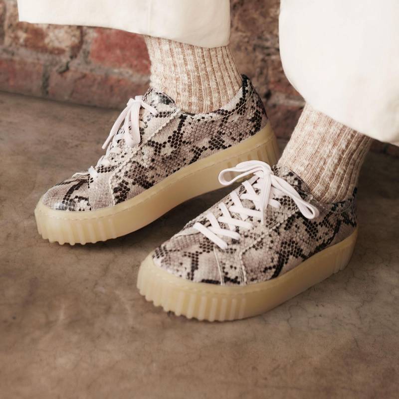 Clarks Mayhill Walk Gri Yılan | CLKS-85167