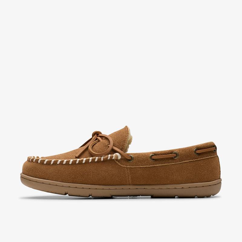 Clarks Michel Rise Slippers Kahverengi | CLKS-84208