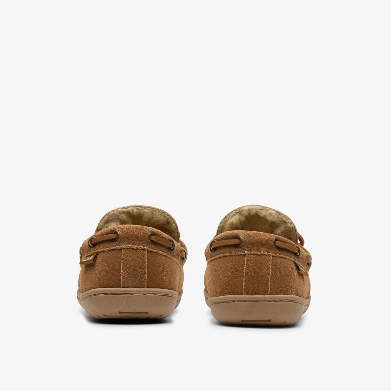 Clarks Michel Rise Slippers Kahverengi | CLKS-84208