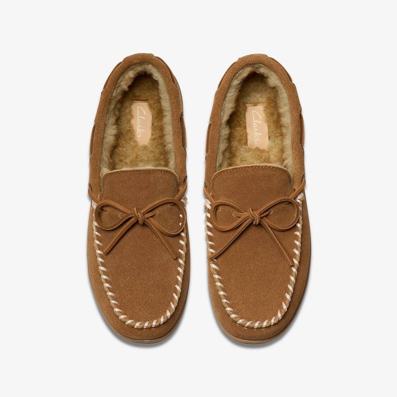 Clarks Michel Rise Slippers Kahverengi | CLKS-84208