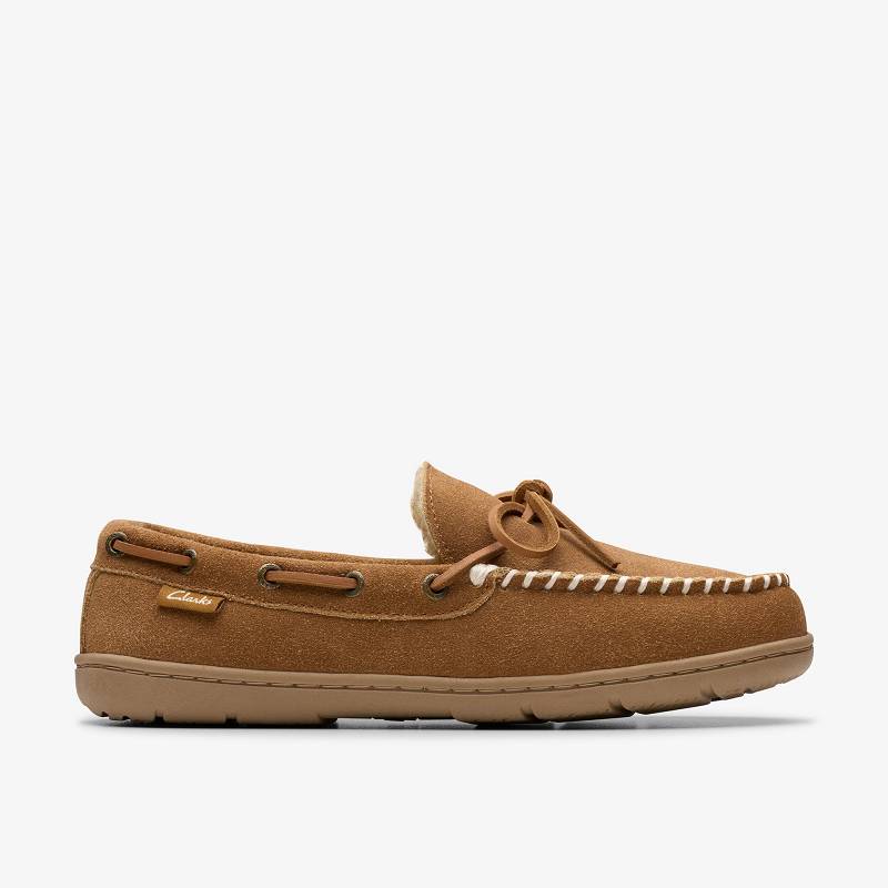 Clarks Michel Rise Slippers Kahverengi | CLKS-84208
