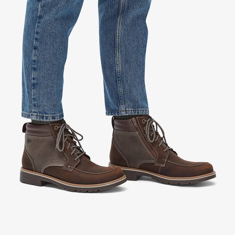 Clarks Morwell Zip Kahverengi | CLKS-84530