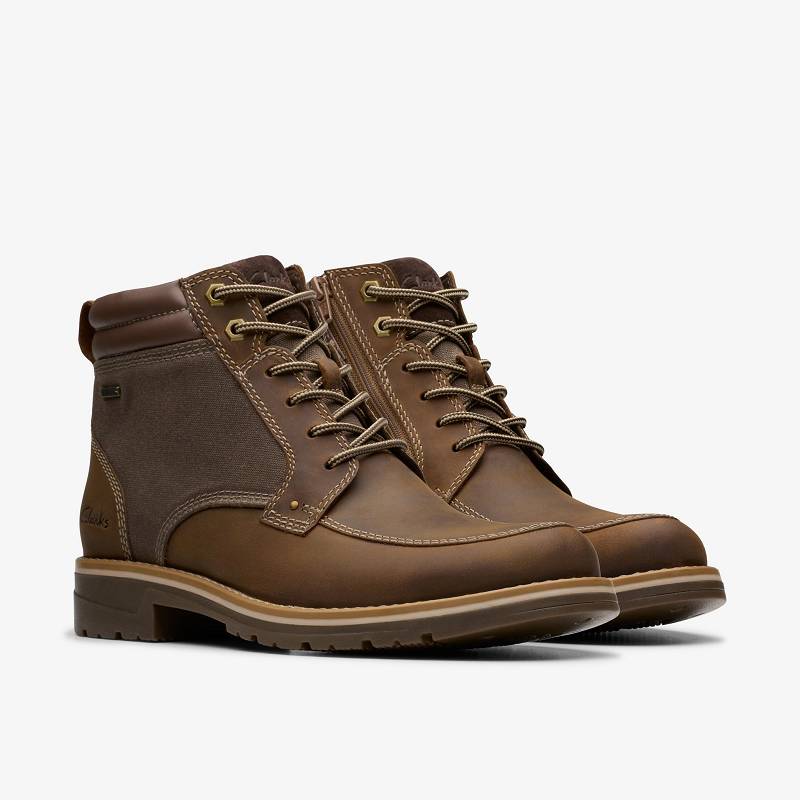 Clarks Morwell Zip Kahverengi | CLKS-84530
