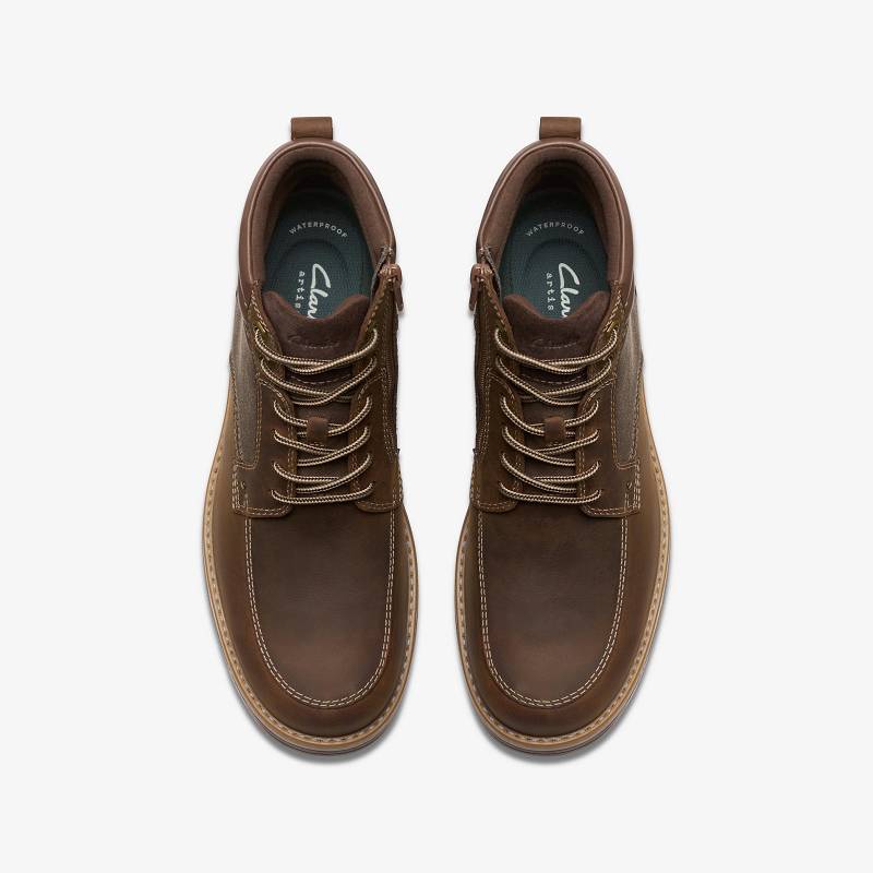 Clarks Morwell Zip Kahverengi | CLKS-84530