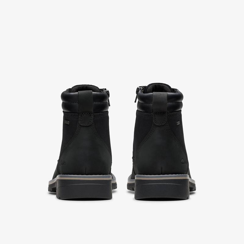 Clarks Morwell Zip Siyah | CLKS-84531