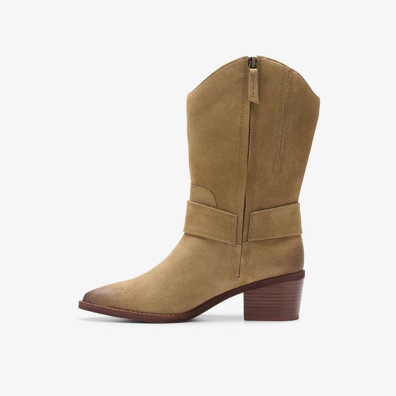 Clarks Morzine Rise Koyu Kahverengi | CLKS-85564