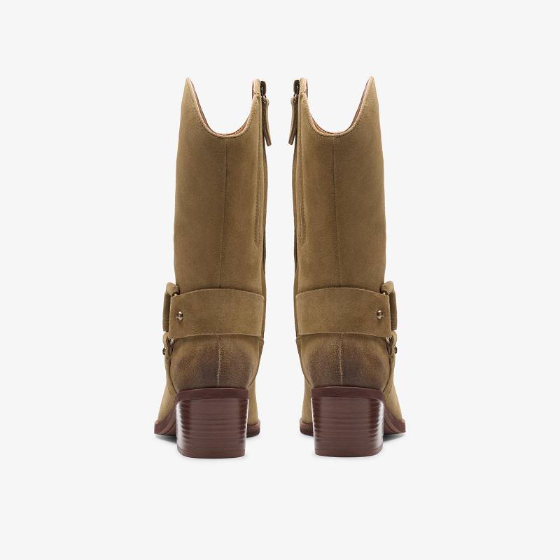 Clarks Morzine Rise Koyu Kahverengi | CLKS-85564