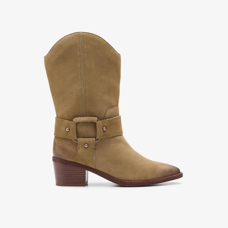 Clarks Morzine Rise Koyu Kahverengi | CLKS-85564