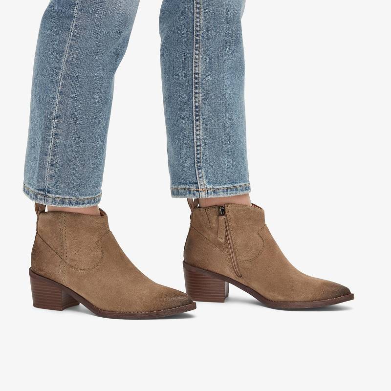 Clarks Morzine Sky Koyu Kahverengi | CLKS-85561