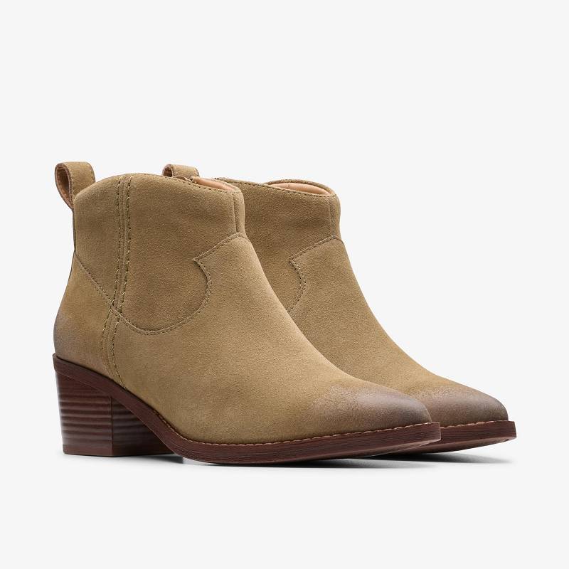 Clarks Morzine Sky Koyu Kahverengi | CLKS-85561