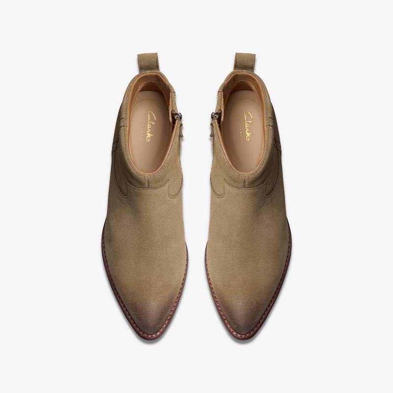 Clarks Morzine Sky Koyu Kahverengi | CLKS-85561
