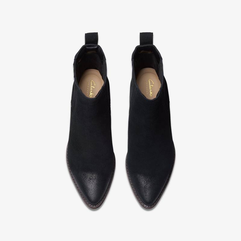 Clarks Morzine Top Siyah | CLKS-85521