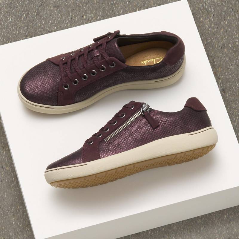 Clarks Nalle Lace Bordo | CLKS-85139