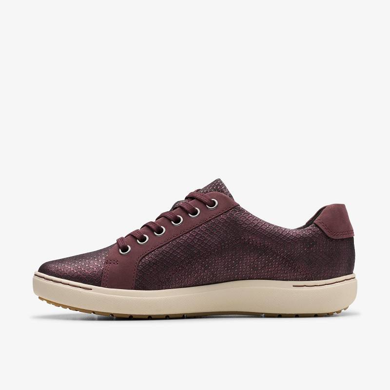 Clarks Nalle Lace Bordo | CLKS-85139