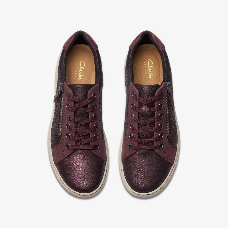 Clarks Nalle Lace Bordo | CLKS-85139