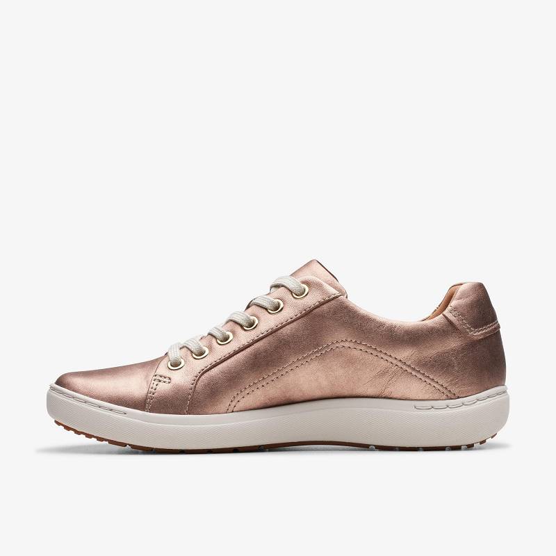 Clarks Nalle Lace Pembe Altın | CLKS-85184