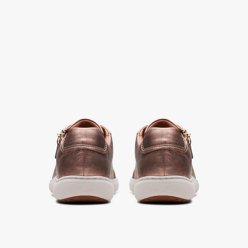 Clarks Nalle Lace Pembe Altın | CLKS-85184