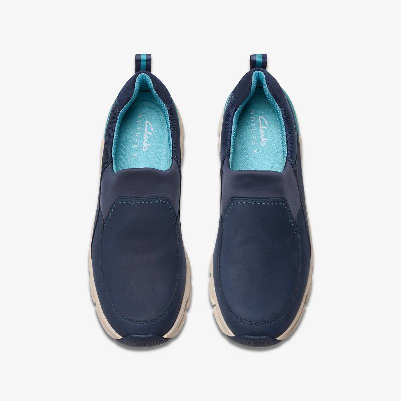 Clarks Nature X Sky Waterproof Lacivert | CLKS-84819