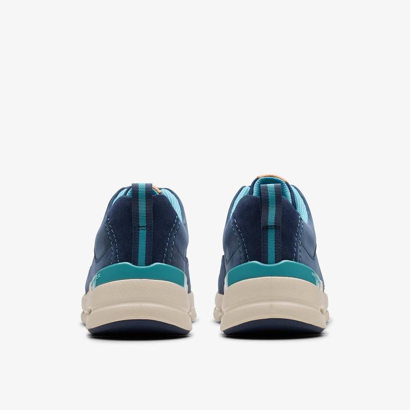Clarks Nature X Tie Waterproof Lacivert | CLKS-85159