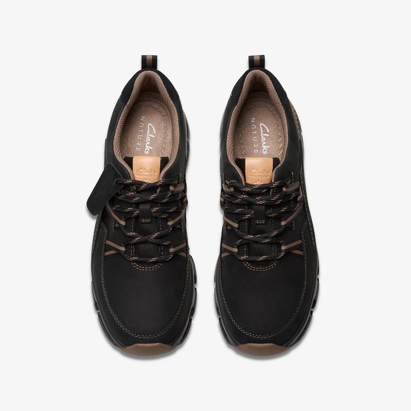 Clarks Nature X Tie Waterproof Siyah | CLKS-85161