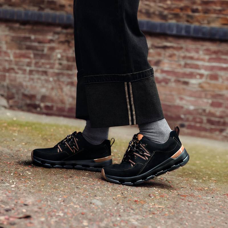 Clarks Nature X Tie Waterproof Siyah | CLKS-85161