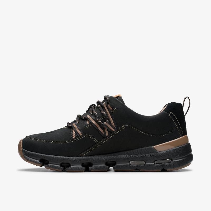 Clarks Nature X Tie Waterproof Siyah | CLKS-85161