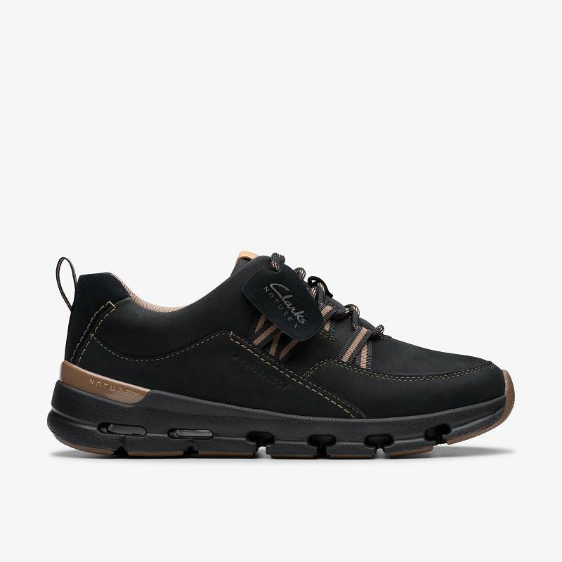 Clarks Nature X Tie Waterproof Siyah | CLKS-85161