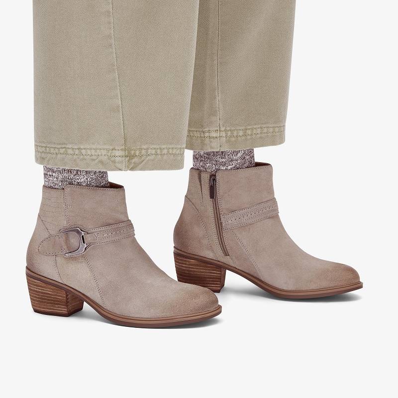 Clarks Neva Buckle Gri | CLKS-85447