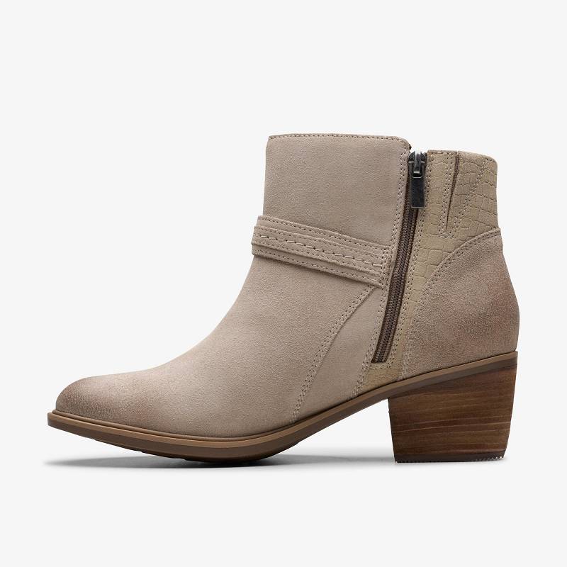 Clarks Neva Buckle Gri | CLKS-85447