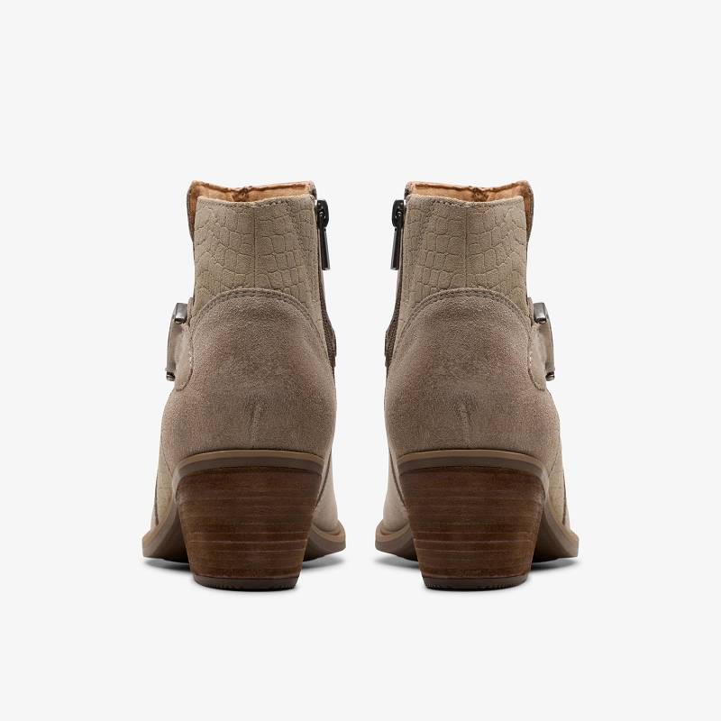 Clarks Neva Buckle Gri | CLKS-85447