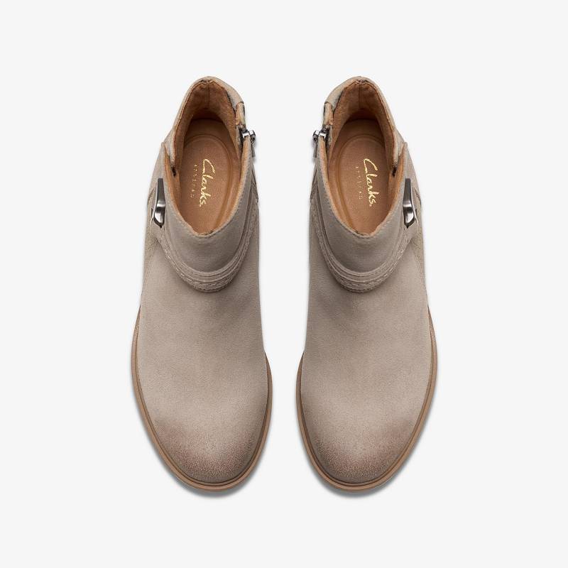 Clarks Neva Buckle Gri | CLKS-85447