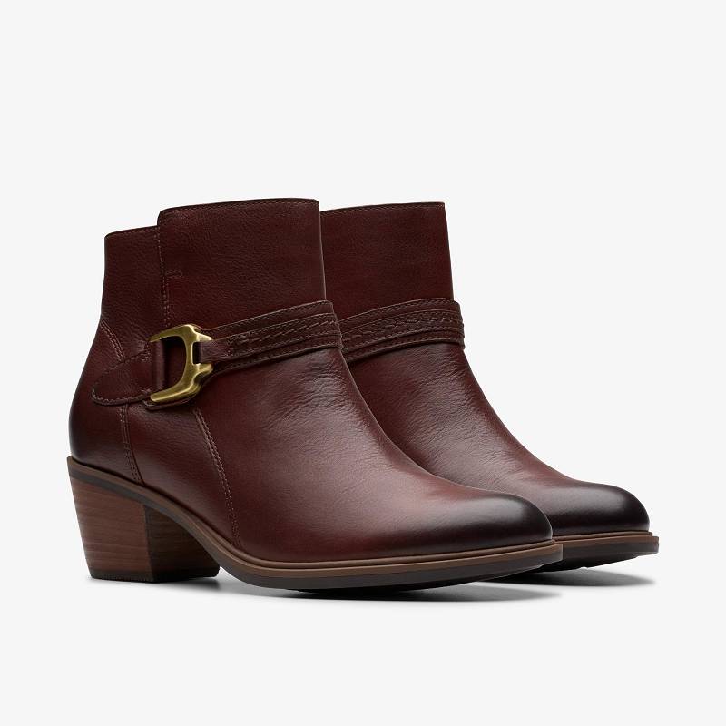 Clarks Neva Buckle Kahverengi | CLKS-85448