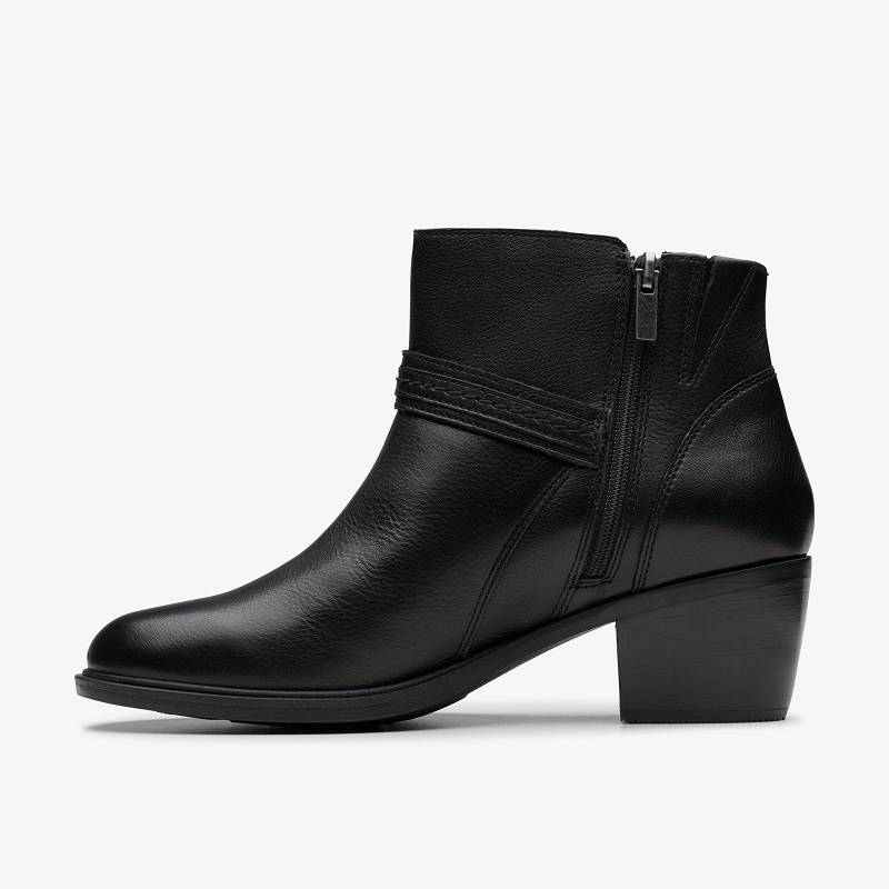 Clarks Neva Buckle Siyah | CLKS-85446
