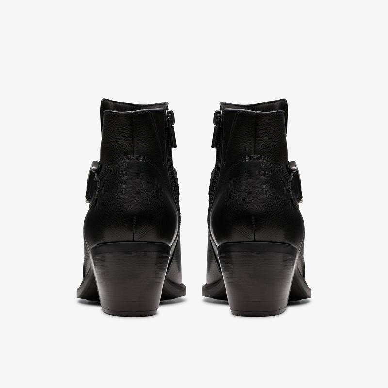 Clarks Neva Buckle Siyah | CLKS-85446