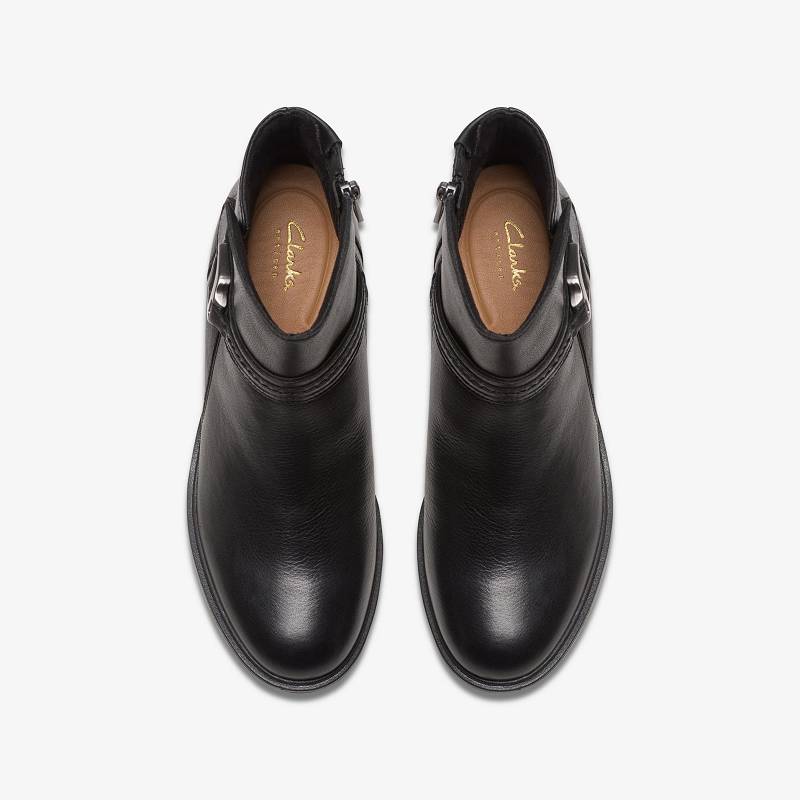 Clarks Neva Buckle Siyah | CLKS-85446