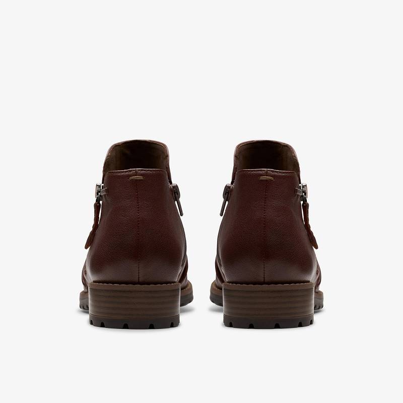 Clarks Nissini Top Waterproof Kahverengi | CLKS-85453