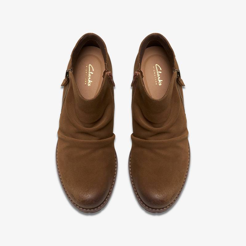 Clarks Nissini Top Waterproof Kahverengi | CLKS-85452