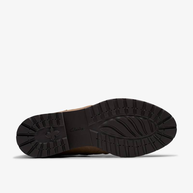 Clarks Nissini Top Waterproof Koyu Gri Kahverengi | CLKS-85451