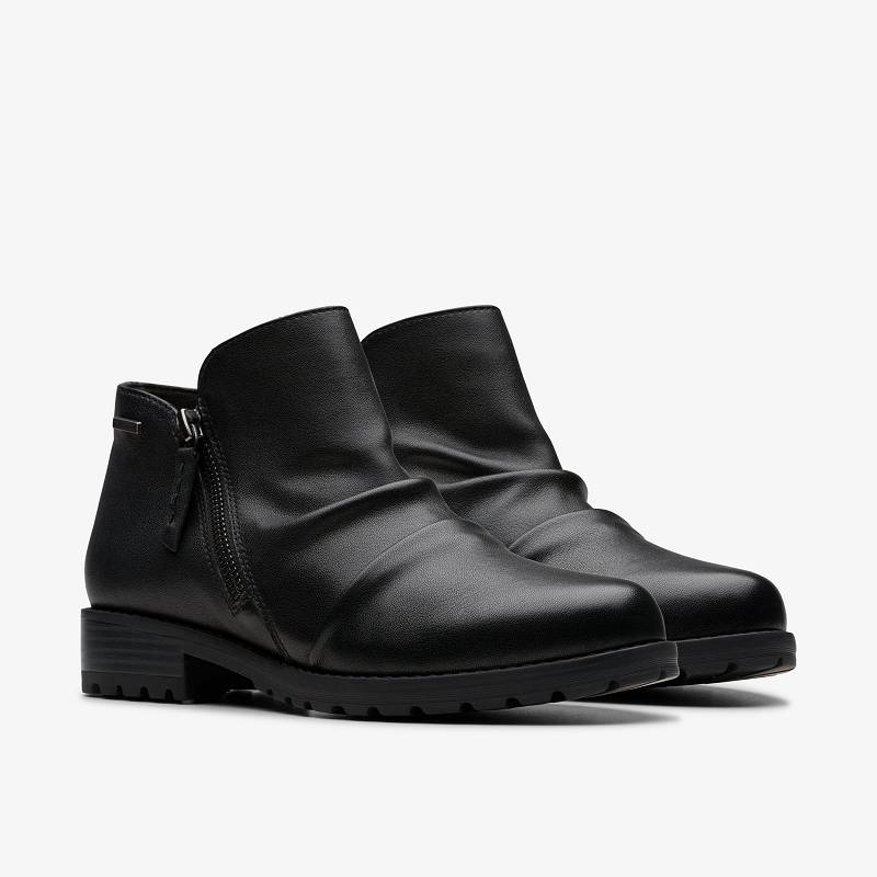 Clarks Nissini Top Waterproof Siyah | CLKS-85450