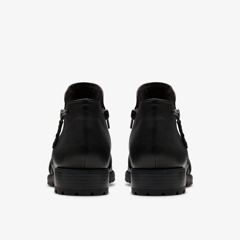 Clarks Nissini Top Waterproof Siyah | CLKS-85450