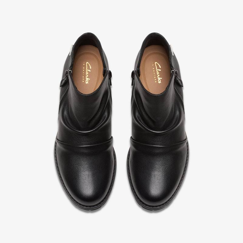 Clarks Nissini Top Waterproof Siyah | CLKS-85450