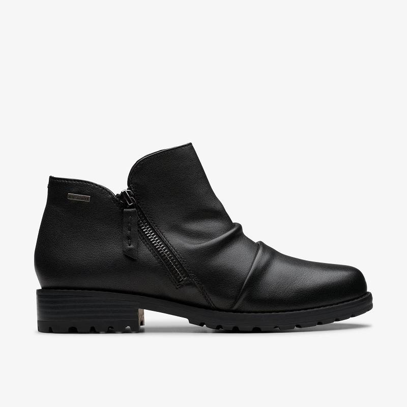 Clarks Nissini Top Waterproof Siyah | CLKS-85450