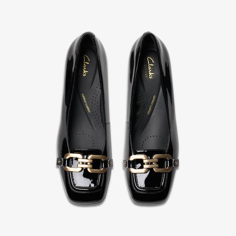 Clarks Nyta 45 Court Siyah | CLKS-85042