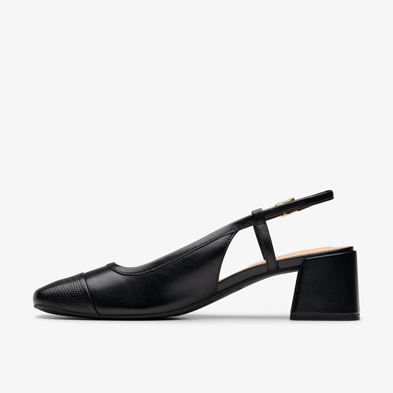 Clarks Nyta 45 Sling Siyah | CLKS-85231