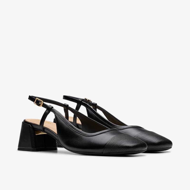 Clarks Nyta 45 Sling Siyah | CLKS-85231